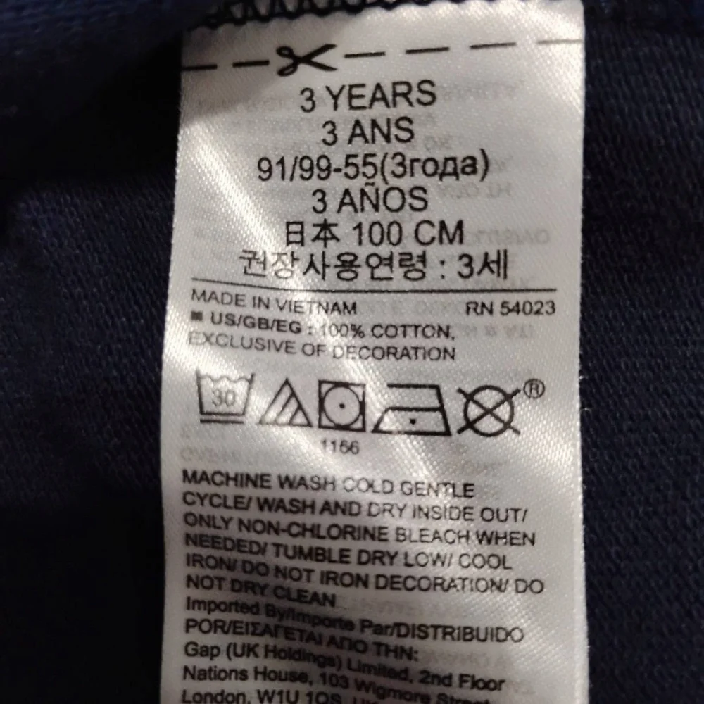 Baby Gap Navy Polo Shirt Toddler Size 2T Classic Preppy Collared Shirt